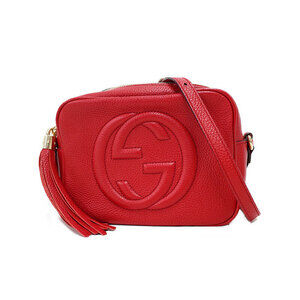 Gucci SOHO Fringe Leather Disco Bag Shoulder